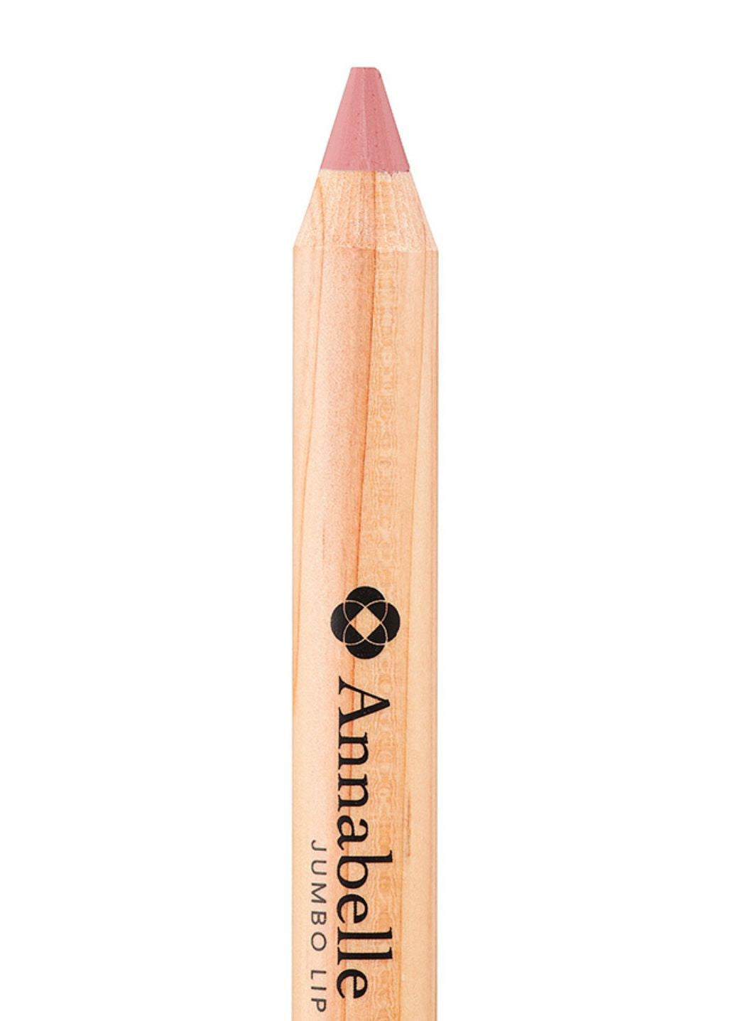Kredka Jumbo Lipstick w chłodnym różowym odcieniu prezentowana na neutralnym tle